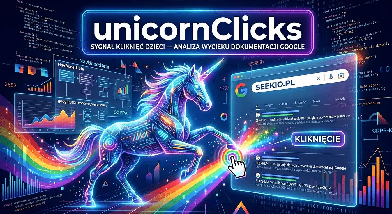 unicornClicks – sygnał kliknięć dzieci